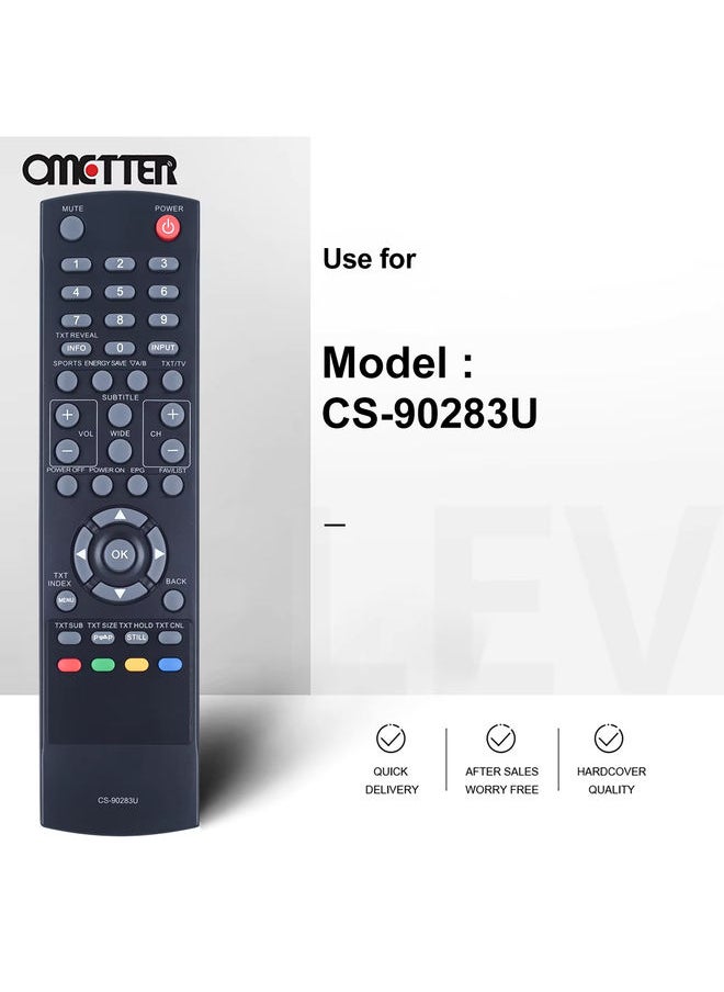 OMETTER - CS-90283U CS90283U Suitable for Sanyo LCD TV Remote Control LCD32E30A - Image 1