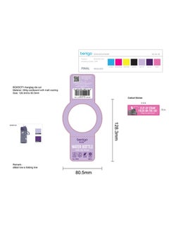 Bentgo Kids Water Bottle New And Improved 2023 Leak Proof, Bpa - Free 15 Oz. Cup For Toddlers And Children Flip Up Safe Sip Straw For School, Sports, Daycare, Camp And More (Unicorn)  - Image 3