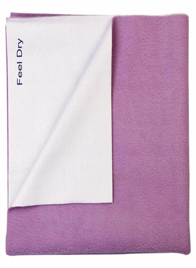 FEEL DRY Fleece Waterproof Reusable Bed Protector Drying Sheet for Baby (Blue, Small) - Image 3
