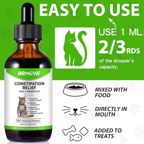 ARMOYA Cat Constipation Relief, Cat Laxative, Constipation Relief for Cat, Cat Laxative Constipation Relief, Constipation Relief for Cats, Cat Laxative Constipation Relief - Image 3