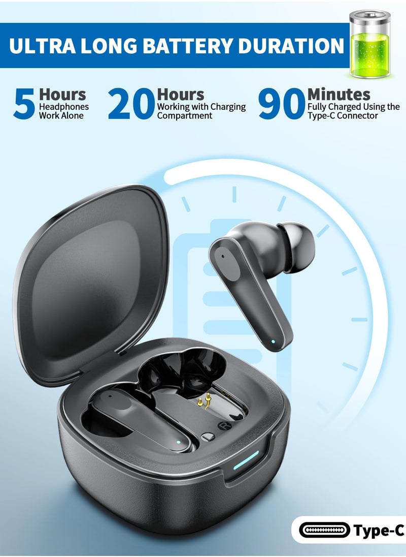NajmStyle Audifonos Traductores - Translation Earbuds Audífonos Traductores en Tiempo Real with 144 Languages & Accents Online, Translator Earbuds with APP Support Music and Calling  - Image 4