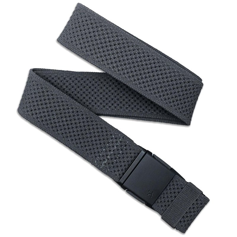 Arcade Belts Momentum Belt Elastic Stretch Belt with LowProfile Buckle TravelFriendly Adjustable Fit Charcoal - Image 2