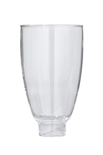B&P Lamp® 6 1/2 Inch Clear Glass Colonial Style Lamp Shade for Sconces and Other Lighting Fixtures - Image 5