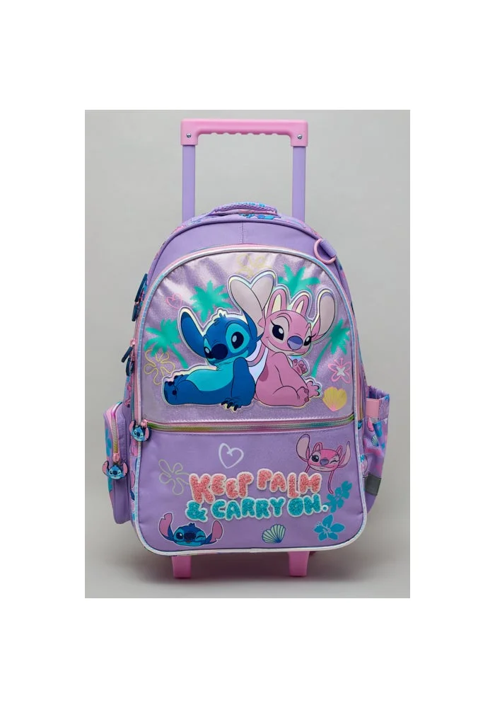 أر أند بي Angel & Stitch Print 15" Trolley Backpack