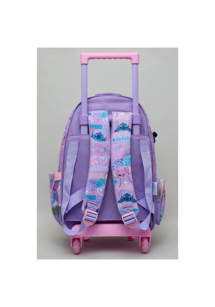 أر أند بي Angel & Stitch Print 15" Trolley Backpack