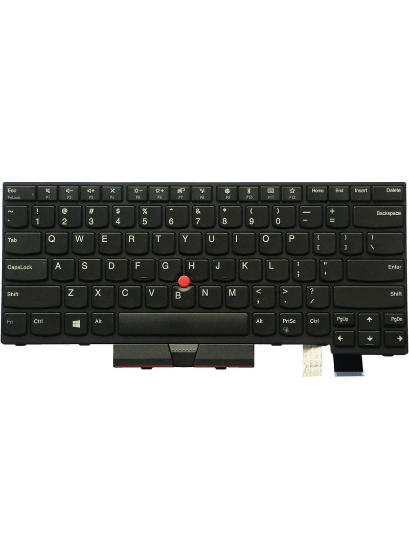 Terabyte New Replacement Laptop Keyboard (1 Year Warranty) Compatible for Lenovo ThinkPad T470 T480 Laptop No Backlight (Not Fit T470s T470p T480s T480p) - Image 1