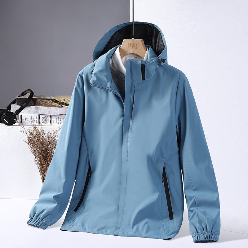 Men'S 3-In-1 Casual Waterproof Sports Versatile Jacket Baseball Jacket - Image 1