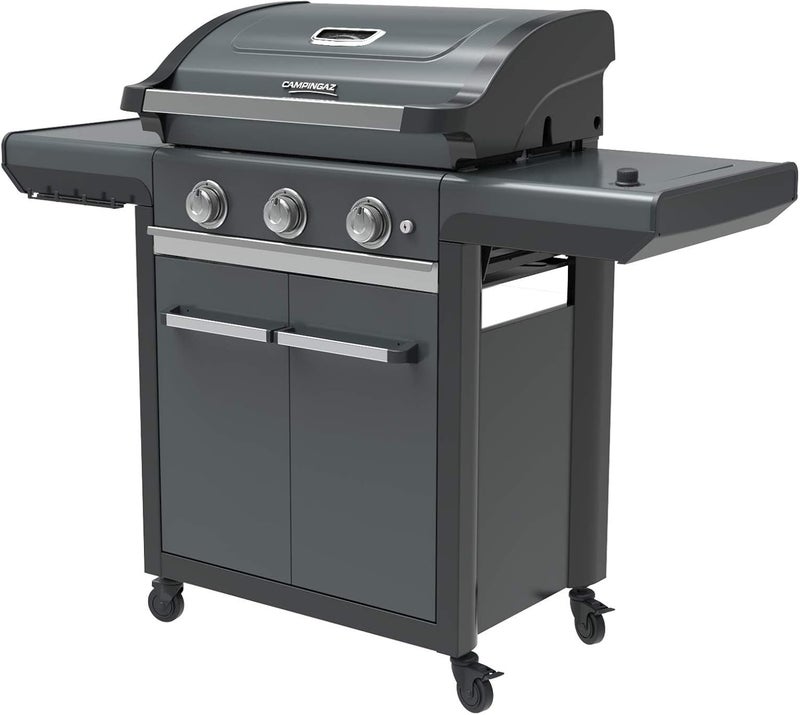 CAMPINGAZ شواية Campingaz 3 Series Premium S الغازية مع 3 موقد من الفولاذ المقاوم للصدأ وموقد جانبي - Image 2