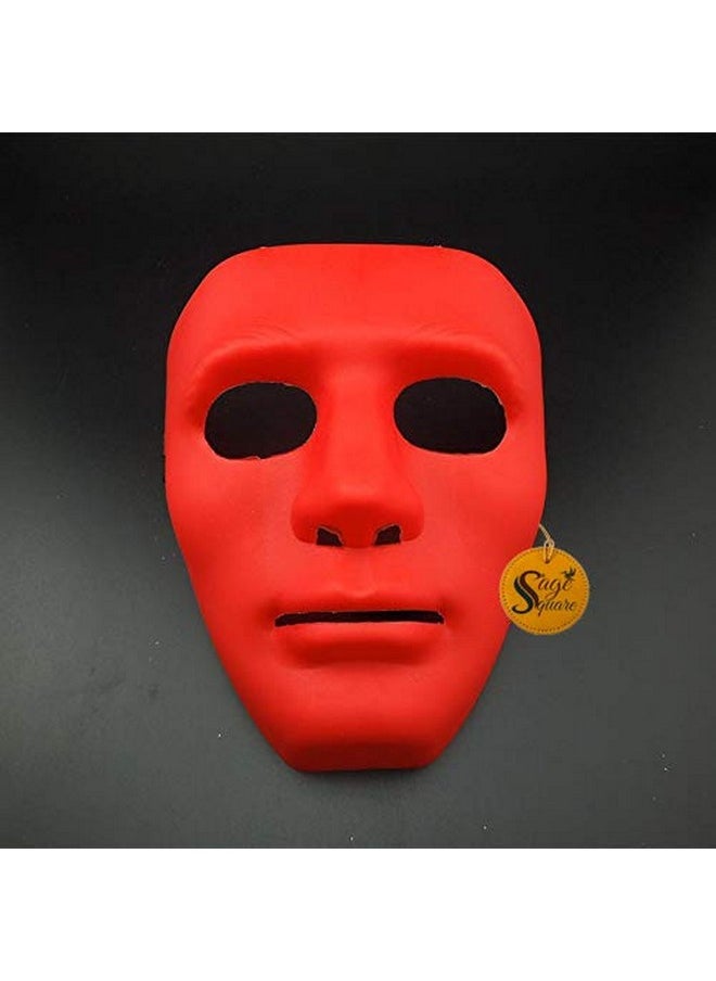 Sage Square Sage Square Legendary Face Mask for Cosplay Theme Parties. (Stoneman Red)  - Image 3