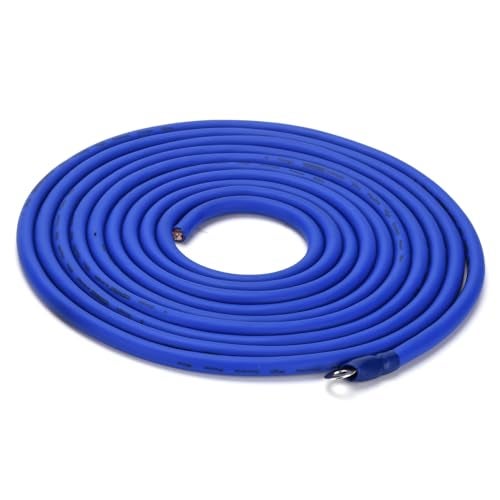 Orion طقم أسلاك مضخم الصوت ORION Cobalt COKIT4 الكامل | سلك 4 قياس، 1800 واط، طقم أسلاك مضخم الصوت عالي التيار، كابلات تركيب DIY، يشمل حامل الفيوز، سلك مكبر الصوت، كابل RCA - Image 4