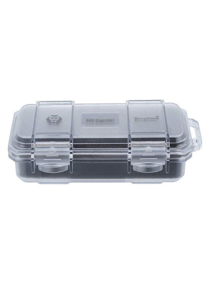 RovyVon RX10 EDC Tool Box, 1PCS Organizer Storage Case to Protec EDC Gears, 6.89" x 3.21" x 1.45" (Transparent) - Image 1