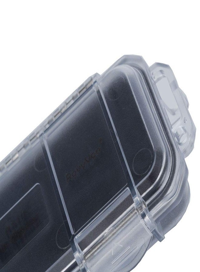 RovyVon RX10 EDC Tool Box, 1PCS Organizer Storage Case to Protec EDC Gears, 6.89" x 3.21" x 1.45" (Transparent) - Image 4