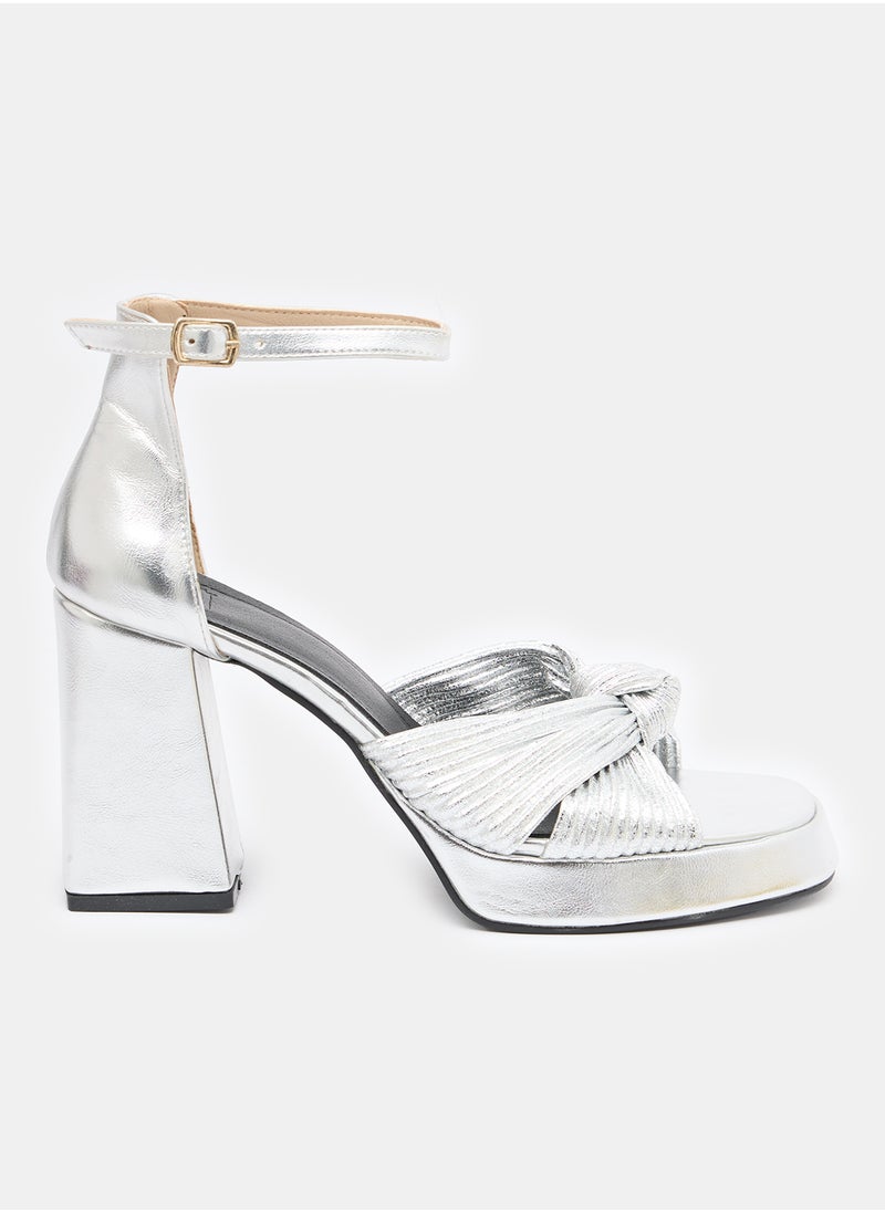 TGS - Knotted Platform Heels - Image 1
