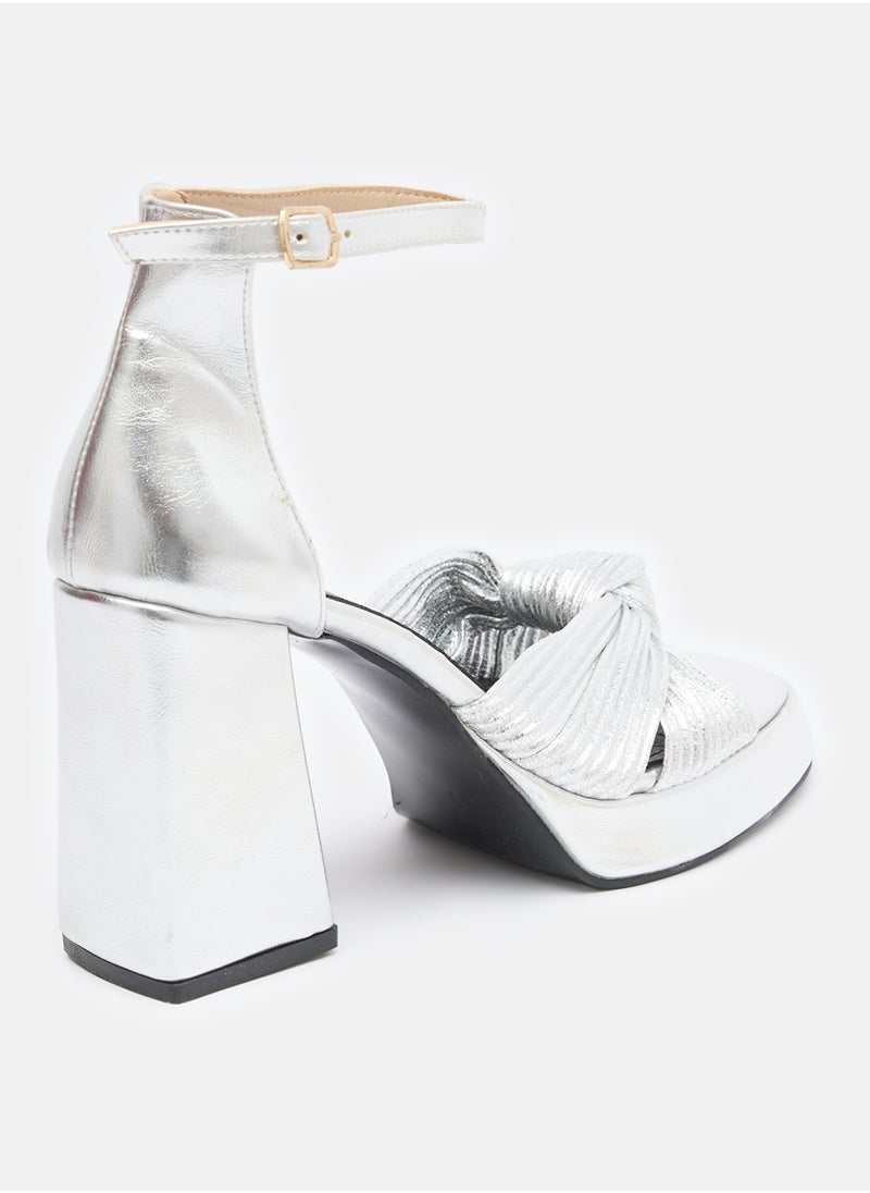 TGS - Knotted Platform Heels - Image 1