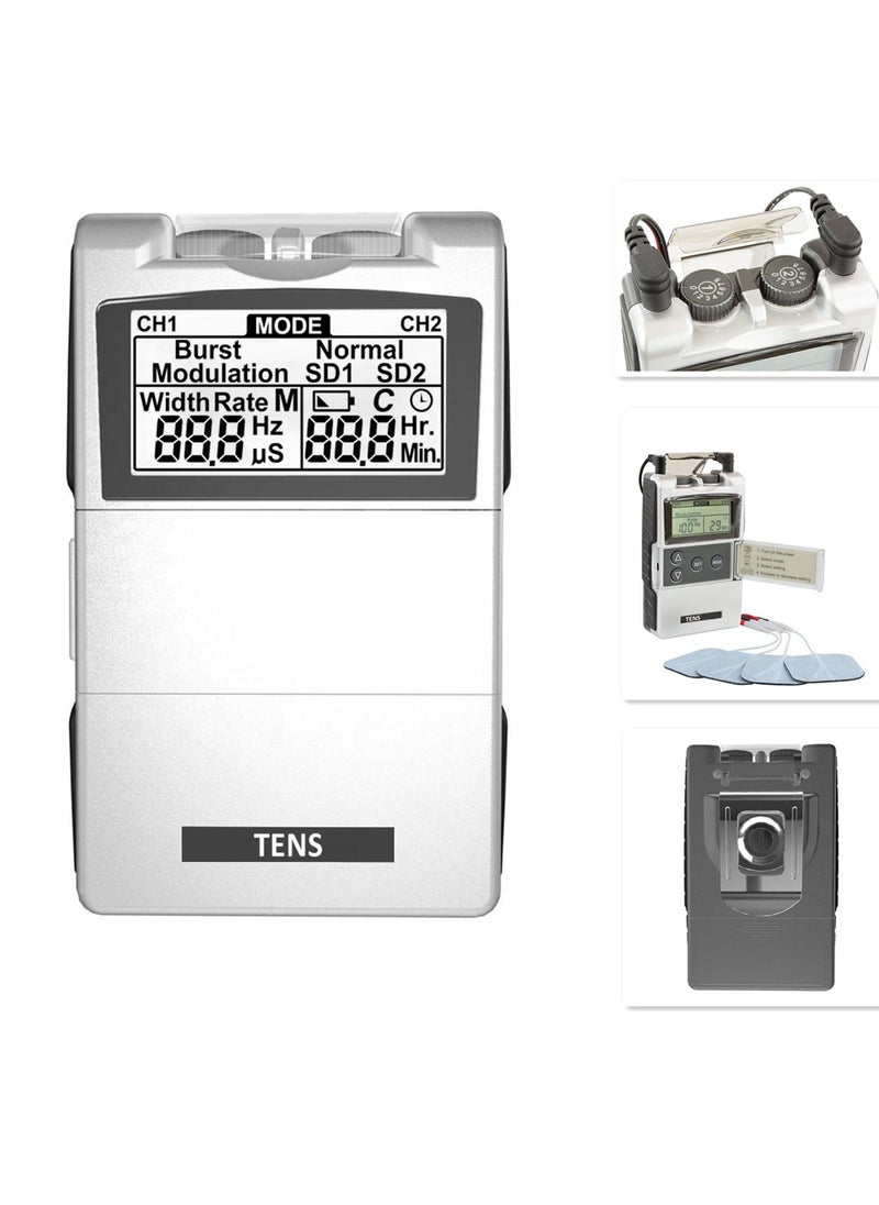 Tens 2 Channel Tens Unit And Ems Muscle Stimulator