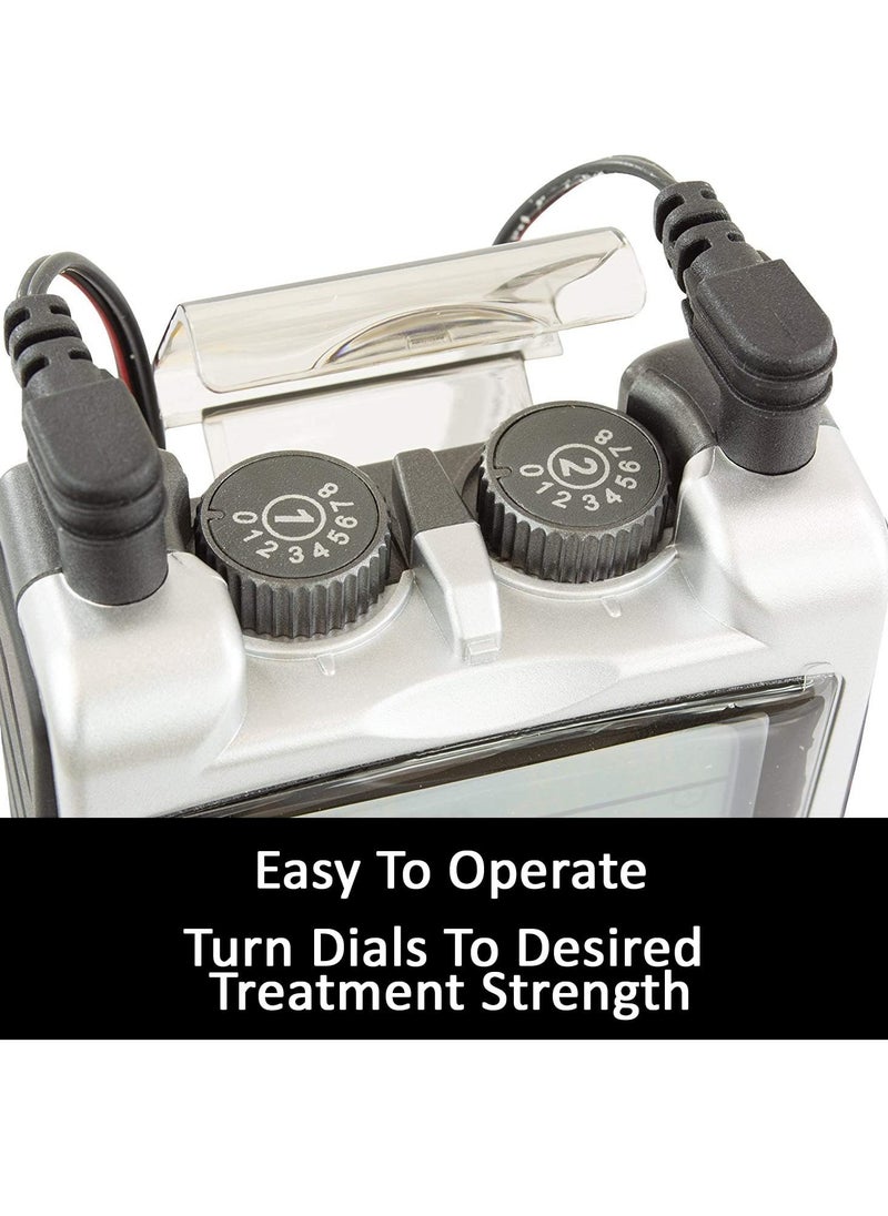 Tens 2 Channel Tens Unit And Ems Muscle Stimulator