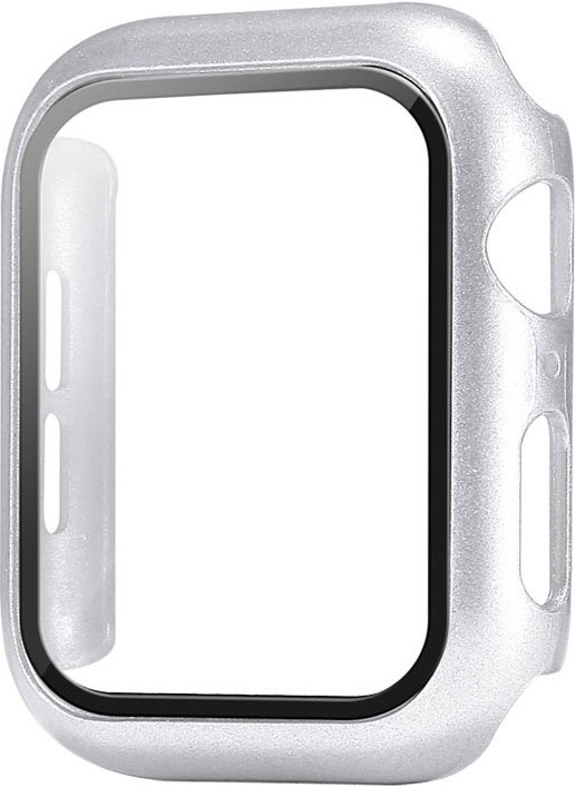 Techmaster Apple Watch 7 Series 45MM Rubber Hard Cover Case Screen Protector 
