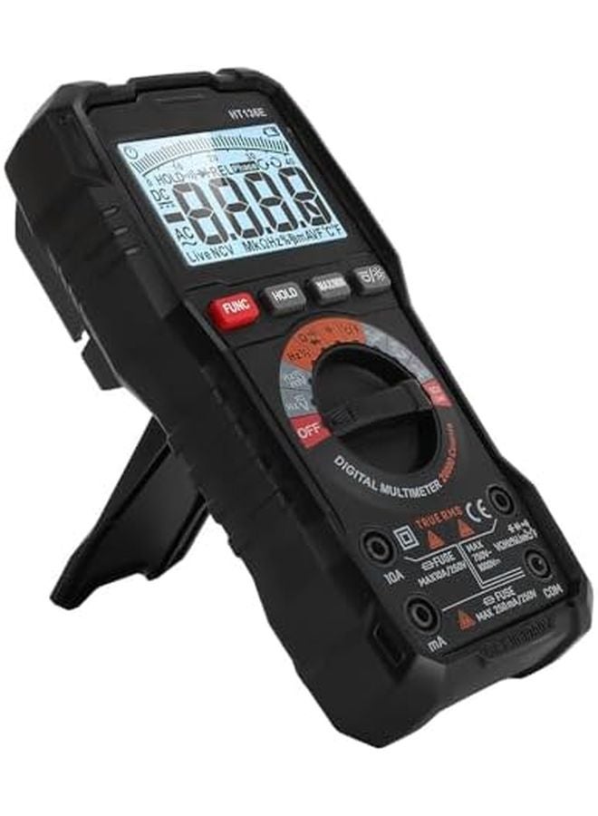 Digital Multimeter Tester Kit 20000 Counts ABS Material Auto Range with Flashlight Backlight LCD - Image 5