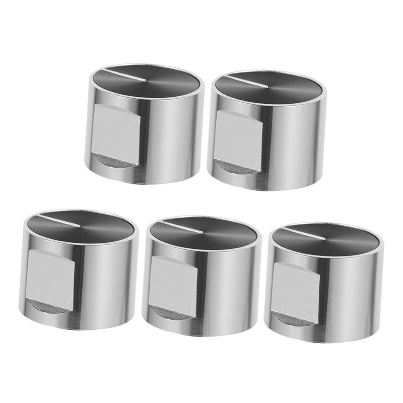 5 Pcs Metal Knob Replacement Stove Knobs Locks for Gas Ranges - Image 2