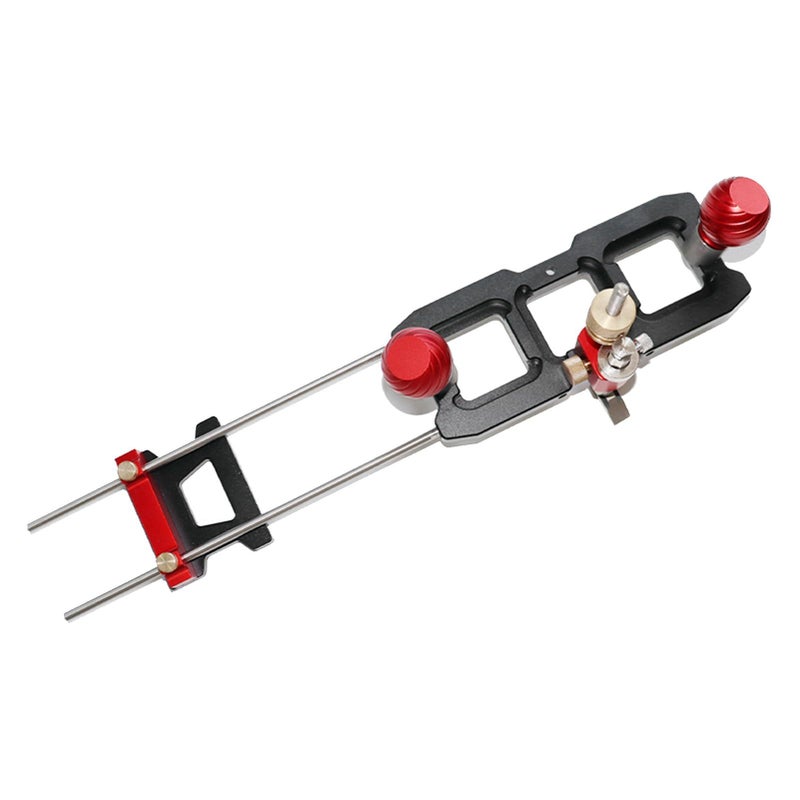 Aluminum Alloy Woodworking Plane Adjustable Depth Hand Planer Long Base Stability Ergonomic Design Precision Wood Projects - Image 3
