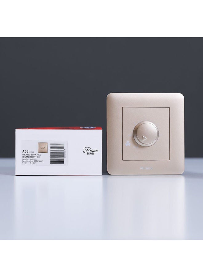 DANUBE HOME Danube Home - Milano 300W Fan Dimmer Gd Ps - Image 3
