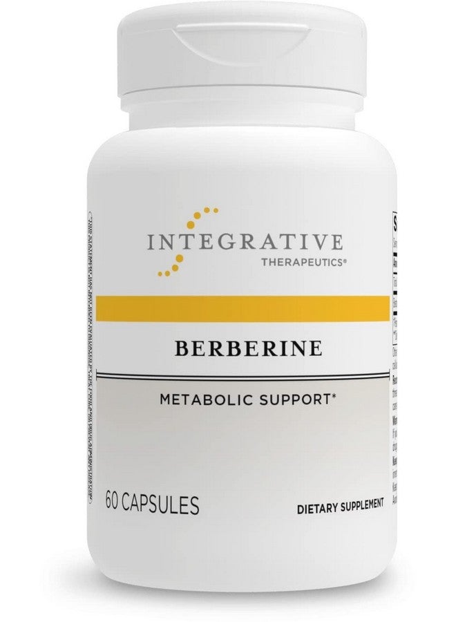 Integrative Therapeutics Berberine - 1000-1500 mg Daily - Berberine HCL Supplement for Metabolic Support* - Gluten-Free & Vegan Supplements for Men & Women - 60 Capsules - Image 1
