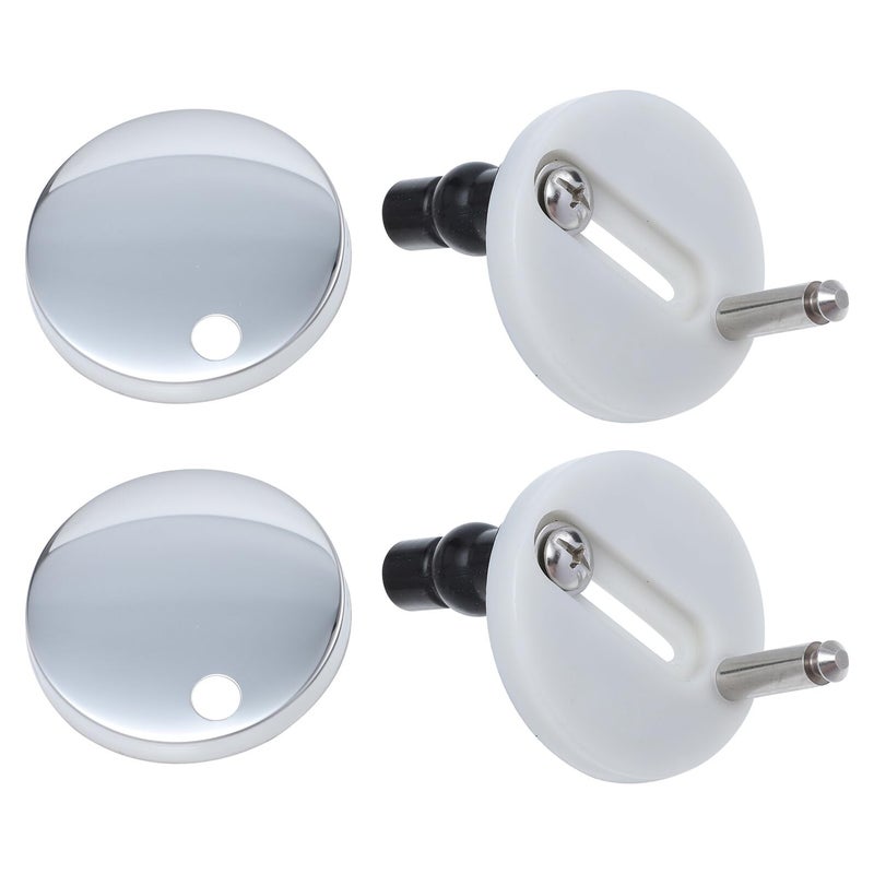 Toilet Seat Fixing Kit With Expansion Bolts Rubber Pads Top Mount Hinges For Easy Installation - Image 2