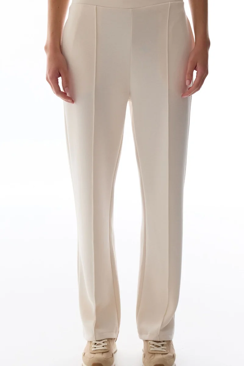 بنتي PENTI Women's Modal Straight-Leg Pants High