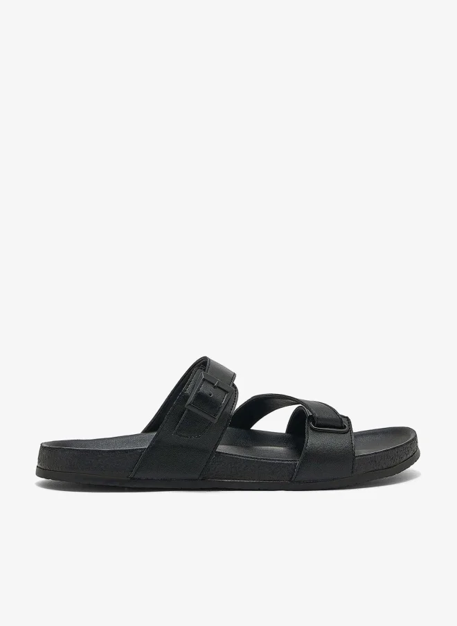 Robert Wood Cross Strap Sandals