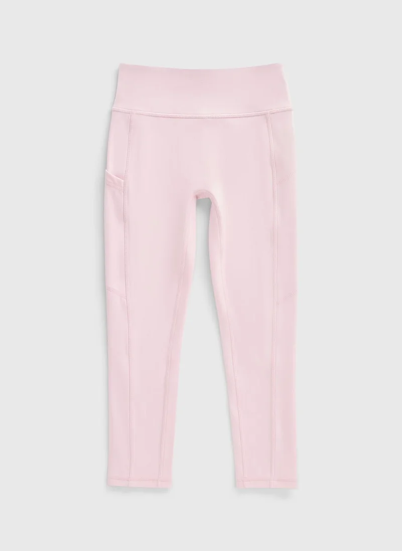 Matalan Girls Pink Soft Touch Leggings