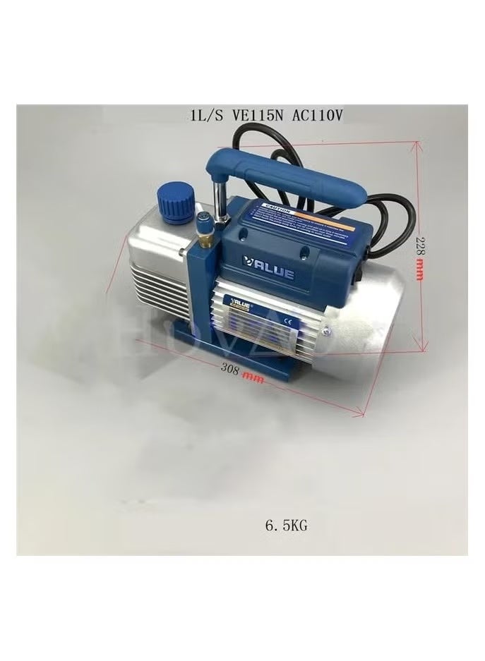 Value VE115N Vacuum Pump 1/4hp,Air condition maintenance, Single Stage, VE115N, Handheld Integrated with Rotational Piece - Image 4