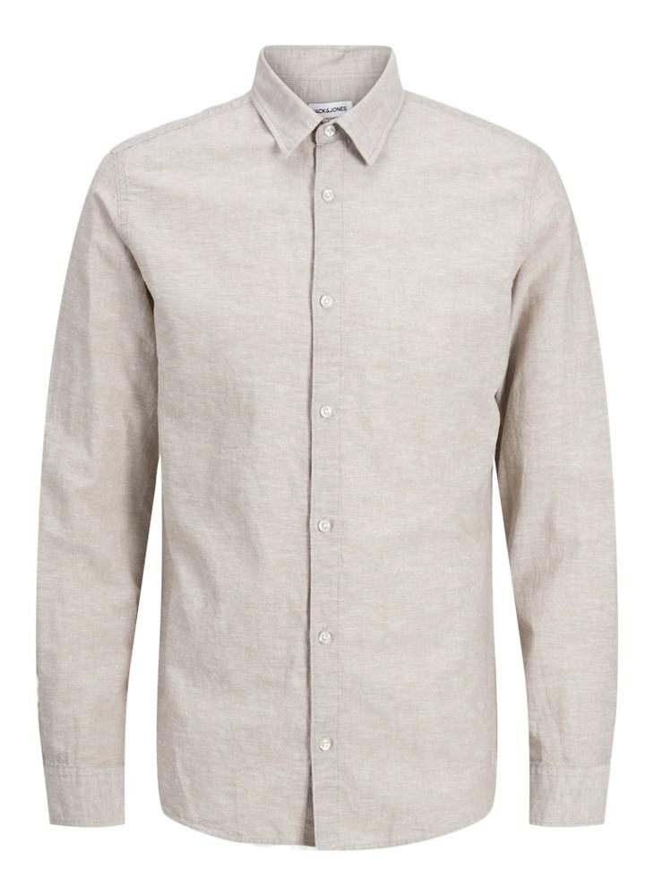 JACK & JONES Solid Regular Fit Full Sleeve Shirt - Image 5