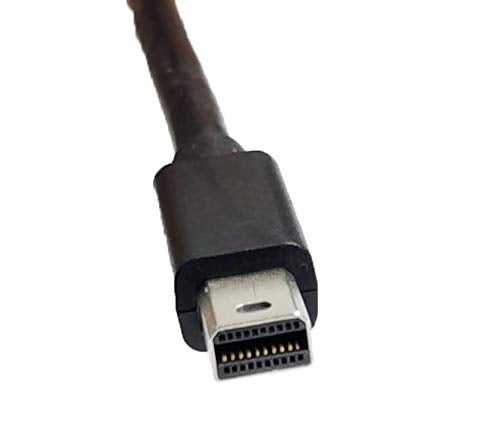 Cable Plus 6FT Black DisplayPort to Mini DisplayPort Cable, 4K@60Hz, 2K@165Hz/144Hz, Supports Laptop, TV, Monitor - Image 2