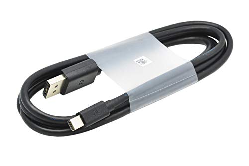 Cable Plus 6FT Black DisplayPort to Mini DisplayPort Cable, 4K@60Hz, 2K@165Hz/144Hz, Supports Laptop, TV, Monitor - Image 4