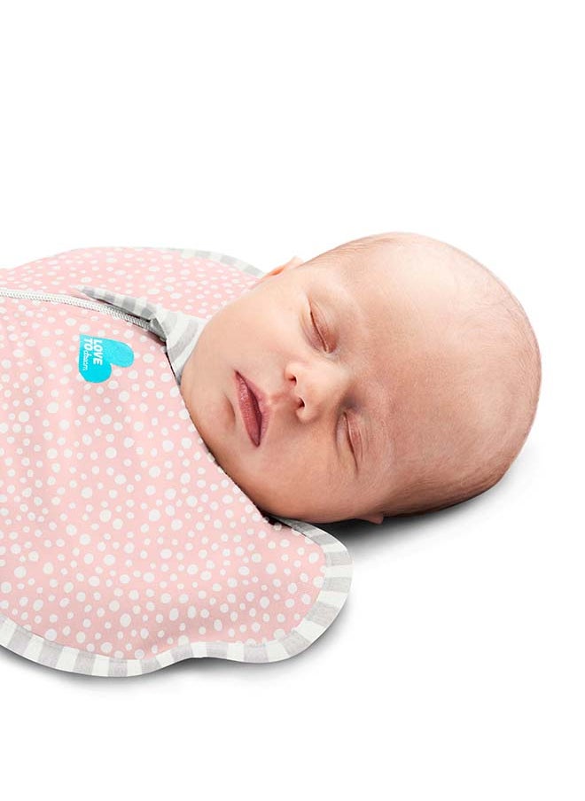 LOVE TO dream Swaddle UP Bamboo Original Pink Dot NB  - Image 3