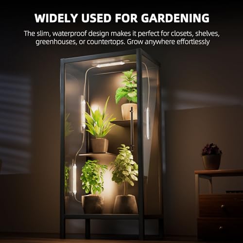 Spider Farmer Glow30 LED Grow Lights Kits, Sunlike Full Spectrum Integrated Plant Waterproof Growing Lamp Supplemental Bars for Grow Tent Indoor Greenhouse Plant Seedling Veg Flower, 4-Pack - Image 5