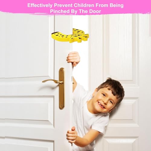 SIYANSHU Cute Door Pinch Guard Soft Foam Cushion Door Slam Stopper for Kids,Cartoon Animal Baby Safety Finger Protectors Prevent Finger Pinch Injuries, Slamming Door,Child or Pet from Getting Locked in Room (Random, Pack Of 2). - Image 4