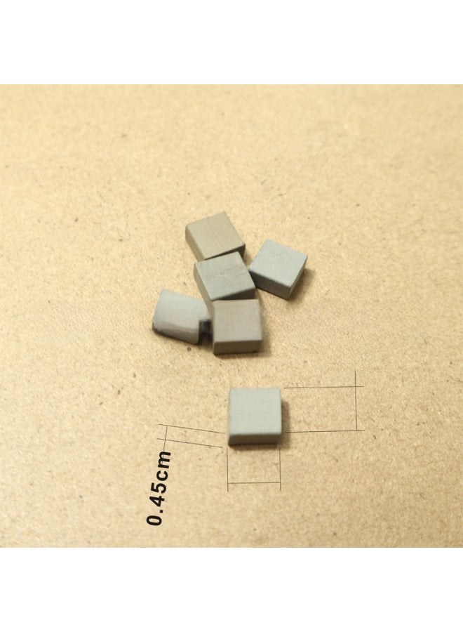 1 To 16 Model Brick Mini Simulation Small Red Brick Handmade DIY Micro Landscape Sand Table Building House Material Toy-Color:1 To 12 Red Brick Side 1 Hole (1 Grain)  - Image 5