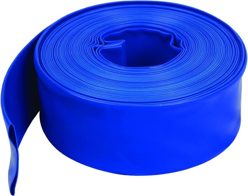 Poolmaster 32170 Heavy-Duty Backwash Hose - 1-1/2 Inch x 50 Feet, Blue - Image 3
