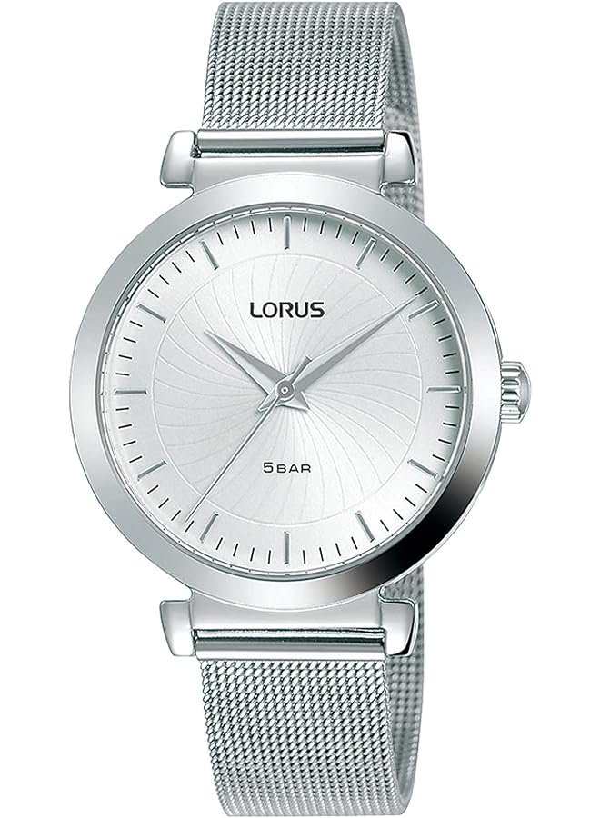 لوراس ساعة كوارتز تناظرية للنساء مع سوار من الفولاذ المقاوم للصدأ Rg209Rx9