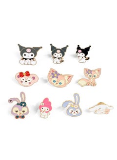 9-pack of cartoon Sanrio Coulomi StellaLou Lina Bell metal badges, painted brooch accessories - pzsku/Z0341E896FB2AC9FCBB71Z/45/_/1740362463/1cf10060-0808-439f-9a0c-078838cbe62f