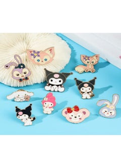 9-pack of cartoon Sanrio Coulomi StellaLou Lina Bell metal badges, painted brooch accessories - pzsku/Z0341E896FB2AC9FCBB71Z/45/_/1740362473/229d5881-32ba-4779-8bd3-ac3bfaaba9c0