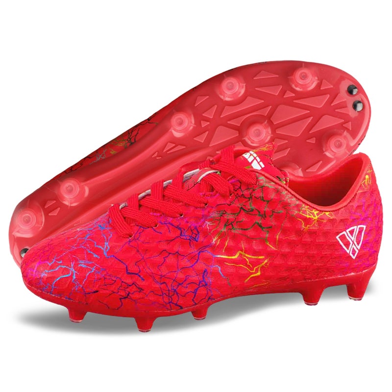 Vizari Zodiac Firm Ground Soccer Cleats for Boys and Girls Lightweight Durable Football Shoes with Molded TPU Outsole Youth Cleats with Secure LaceUp Closure for Maximum Traction Performance