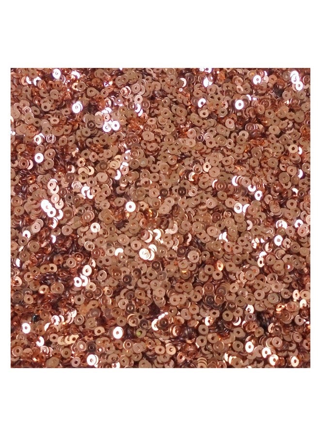 إيشوبي eshoppee 200 جرام، 3 مم، ترتر دائري برتقالي فاتح، سيتارا، لصنع المجوهرات، مواد التطريز، مجموعة أدوات يدوية، خرز ترتر لامع (9، 200 جرام)