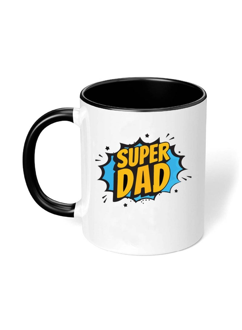 PRINTSHOP4ME Fathers Day Coffee Mug - Dad’s Birthday Gifts from Daughter Son - Gifts for Dad - Dad’s Black Ceramic Coffee Mug - Dad Gifts - Dad Appreciation Gifts - Gift for Daddy  - Image 1