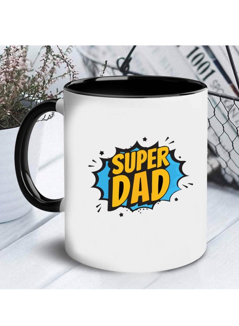 PRINTSHOP4ME Fathers Day Coffee Mug - Dad’s Birthday Gifts from Daughter Son - Gifts for Dad - Dad’s Black Ceramic Coffee Mug - Dad Gifts - Dad Appreciation Gifts - Gift for Daddy  - Image 3