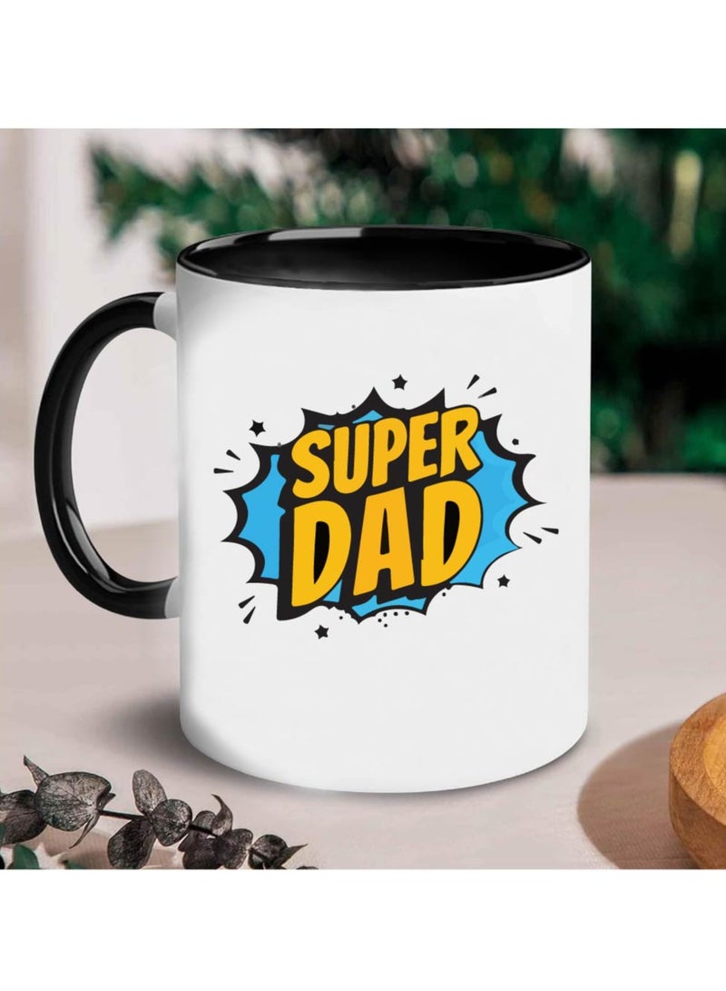 PRINTSHOP4ME Fathers Day Coffee Mug - Dad’s Birthday Gifts from Daughter Son - Gifts for Dad - Dad’s Black Ceramic Coffee Mug - Dad Gifts - Dad Appreciation Gifts - Gift for Daddy  - Image 5