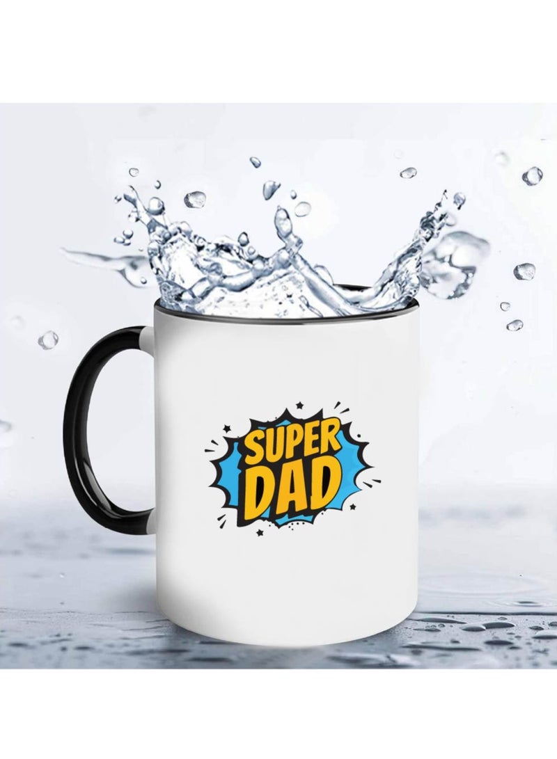 PRINTSHOP4ME Fathers Day Coffee Mug - Dad’s Birthday Gifts from Daughter Son - Gifts for Dad - Dad’s Black Ceramic Coffee Mug - Dad Gifts - Dad Appreciation Gifts - Gift for Daddy  - Image 4