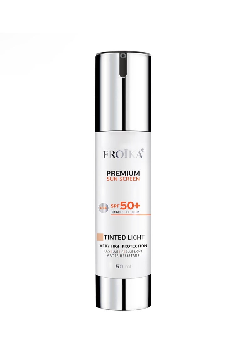 PREMIUM SUNSCREEN SPF 50+ TINTED Light