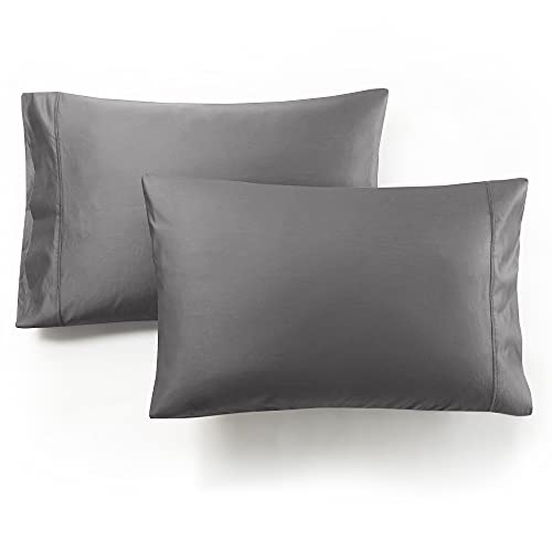 Hyde Lane 1000 Thread Count Cotton Pillowcases 2 Pack, White Pillow Cases King Size 20x40 inches, Soft and Durable Luxury, Wrinkle Resistant, Pilling Proof - Image 1